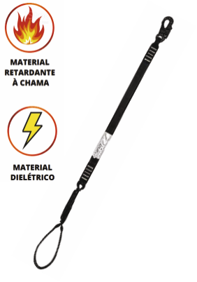 alabarte em Fita C/ Absorvedor de Energia e Conector Dielétrico MULT 2212