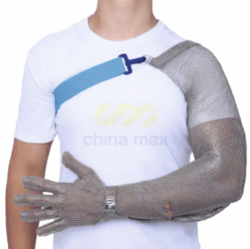 Luva Malha de Aço Inox até o Ombro
