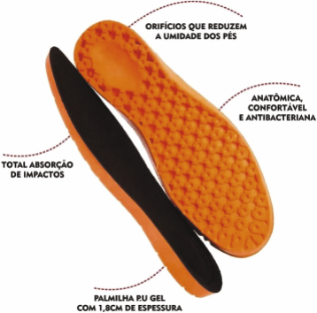 Palmilha em Gel P.U