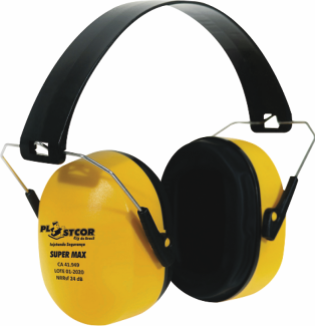 Abafador de Ruídos Concha Supermax 24dB