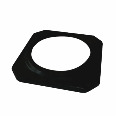 Base De Borracha P/ Cone Obra 75cm