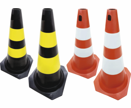 Cone de Sinalização Rígido 50cm
